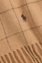 Κασκόλ με προσθήκη μαλλιού Polo Ralph Lauren 449959523 μπεζ AW25