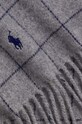 Шерстяной шарф Polo Ralph Lauren 449959523 серый AW24