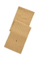 Šál Polo Ralph Lauren Classic Cable Scarf nášivka béžová 449959345