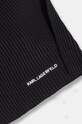 Шерстяной шарф Karl Lagerfeld 544305.805000 чёрный AW24