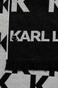 Karl Lagerfeld szalik 544135.805001 czarny AW24