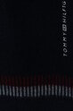 Tommy Hilfiger szalik wełniany AM0AM12832 granatowy AW24