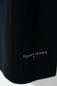 Бавовняний шарф Tommy Jeans AM0AM12649 темно-синій AW24