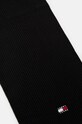 Tommy Jeans esarfa din bumbac AM0AM13332 negru AW24