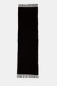 Αξεσουάρ Μάλλινο κασκόλ Maison Kitsuné Bold Fox Head Double Face NM06201WA0018 καφέ