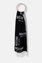 Moschino szalik wełna czarny M5805.50234