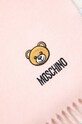 Akcesoria Moschino szalik wełniany M5783.50124 różowy