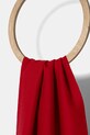 Moschino szalik wełniany M5783.50124 czerwony AW25