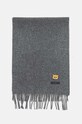 Moschino szalik wełniany M5783.50124 szary AW24
