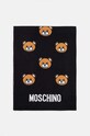 Moschino szalik wełniany M3176.30823 czarny AW24