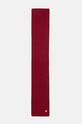 Moschino szalik wełniany wełna bordowy M3139.30620