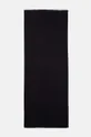 Шерстяной шарф Moschino тонкий чёрный M3139.30620