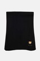 Vlnený šál Moschino M3139.30620 čierna AW24