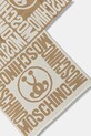 Шарф з додаванням вовни Moschino M2966.30623 бежевий AW25