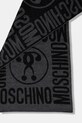 Κασκόλ με προσθήκη μαλλιού Moschino M2966.30623 γκρί AW25
