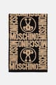 Kratki vuneni šal Moschino M2966.30623 crna AW24