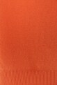 Accesorii United Colors of Benetton eșarfă de lână 1002DU01E portocaliu