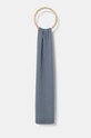 Sisley esarfa din amestec de lana uni albastru 102HM0500
