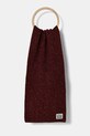 Kratki šal s primjesom vune Levi's s dodatkom vune bordo 000JB.0003