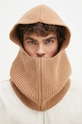 Accessories A.P.C. wool balaclava cagoule sacha WVBBR.M25070 brown