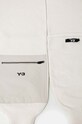 Аксесуари Вовняний шарф Y-3 Nylon Scarf JI6797 бежевий