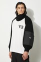 Y-3 wool scarf Nylon Scarf wool black IY9276