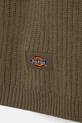 Шарф з домішкою вовни Dickies RIB DK0A4Z3G зелений AW24