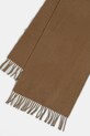Vlněná šála Gant 9920203 hnědá AW25