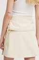 Ruházat Samsoe Samsoe pamut szoknya SADI F24200104 bézs