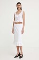 Résumé fusta din bumbac BernadetteRS Skirt 121681175 alb AW24