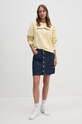 Джинсовая юбка Tommy Hilfiger WW0WW42220 тёмно-синий AW24