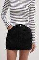 Τζιν φούστα Calvin Klein Jeans casual μαύρο J20J223705