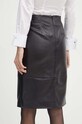 Îmbrăcăminte BOSS fusta de piele 50530060 negru