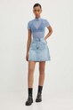 HUGO Blue spódnica jeansowa 50517274 niebieski AW24