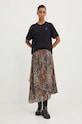 Sukně HUGO 50523204 hnědá AW24