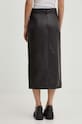 Odjeća Kožna suknja HUGO 50516753 crna