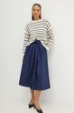 Weekend Max Mara spódnica 2425106051600 granatowy AW24