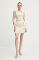 Suknja Guess SOFIA W4YD68.WGAO2 zlatna AW24