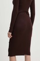 Одежда Шерстяная юбка Pinko 104021.A15S коричневый