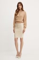 Marciano Guess spódnica MARTI 4YGD23.5718Z beżowy AW24