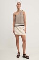 Sukňa Tommy Jeans DW0DW18486 béžová AW24