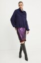 Pinko fusta 104372.A27N violet AW24