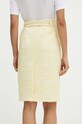 Odzież Rotate spódnica Boucle Midi Skirt 1127761895 żółty