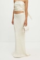 Rotate spódnica Satin Maxi Skirt 1128412986 beżowy AW24