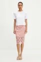 Спідниця Rotate Sequin Pencil Skirt 1134461922 рожевий AW24