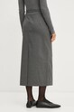 Odzież Remain spódnica z domieszką wełny Suiting Midi Skirt 5018931959 szary