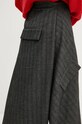 Oblečenie Sukňa Remain Striped Draped 502080000 sivá