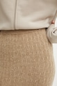 Sukňa s prímesou vlny Liu Jo béžová WF4391.MA43P