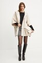 Liu Jo spódnica z domieszką wełny WF4503.T1805 zielony AW24