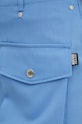 Φούστα από μείγμα μαλλιού Moschino Jeans μπλε 0109.8226